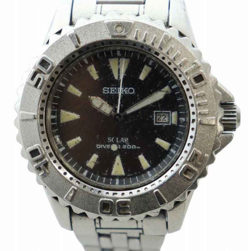 セイコー SEIKO プロスペックス ソーラー ダイバー 200M 腕時計