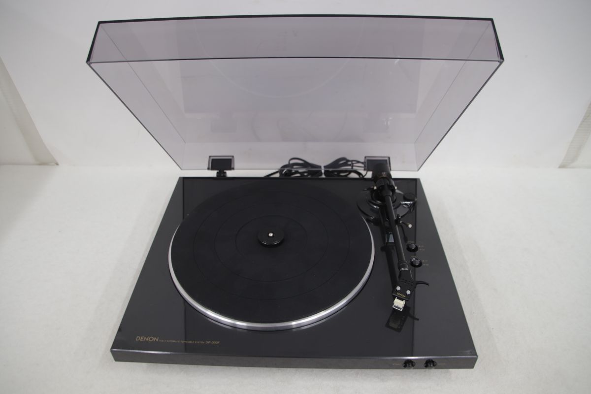 Denon デノン DP-300F-k Fullautomatic Turntable フルオ－トマティック タ－ンテ－ブ 5500