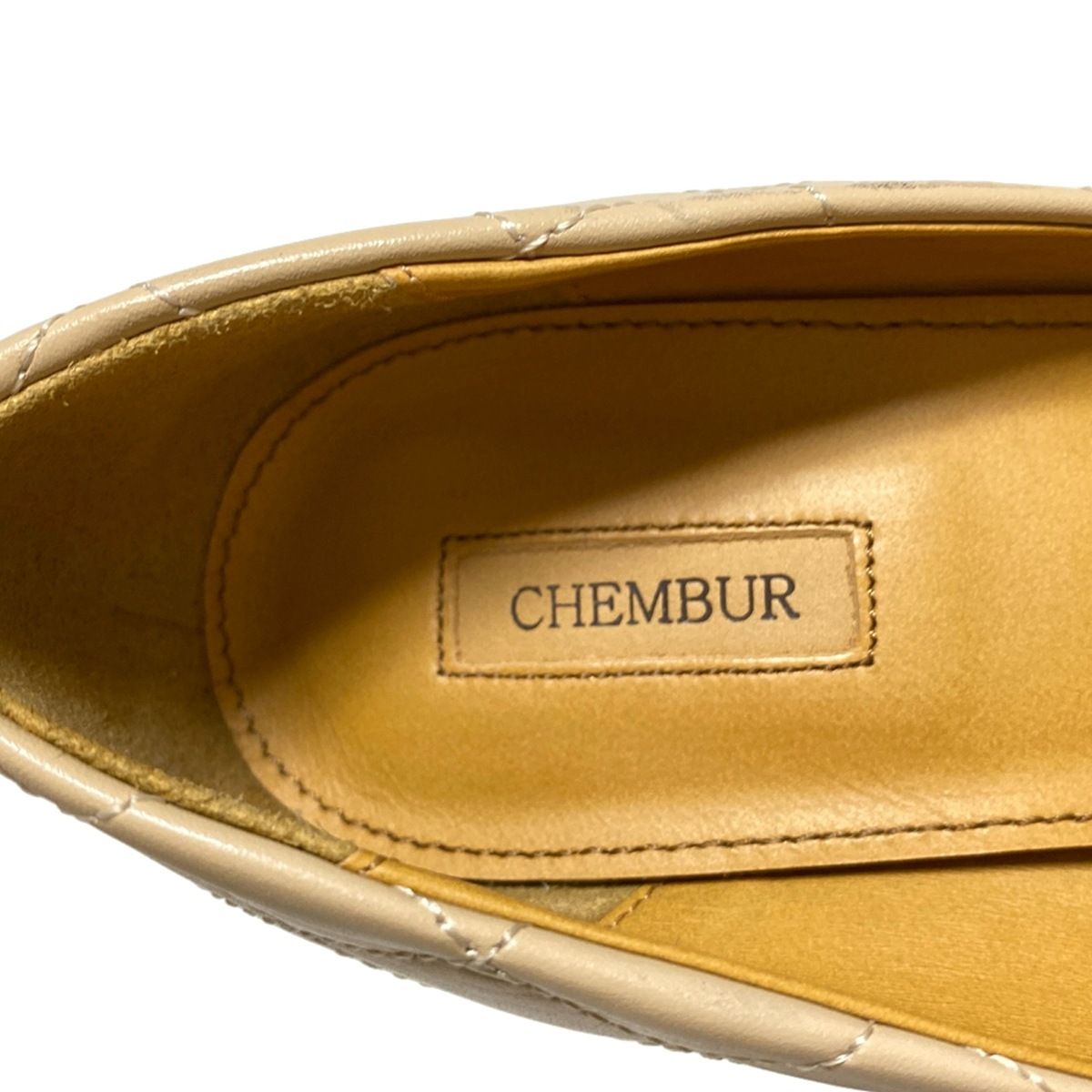 CHEMBUR(チェンバー) パンプス 36 レディース - ベージュ