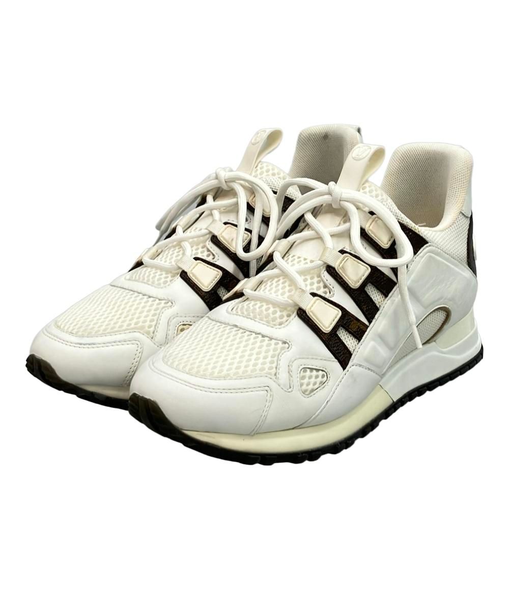 モノグラム ルイ ヴィトン ローカットスニーカー シークレットインソール ランアウェイライン CL 1118 レディース SIZE 37 1|2 L LOUIS VUITTON