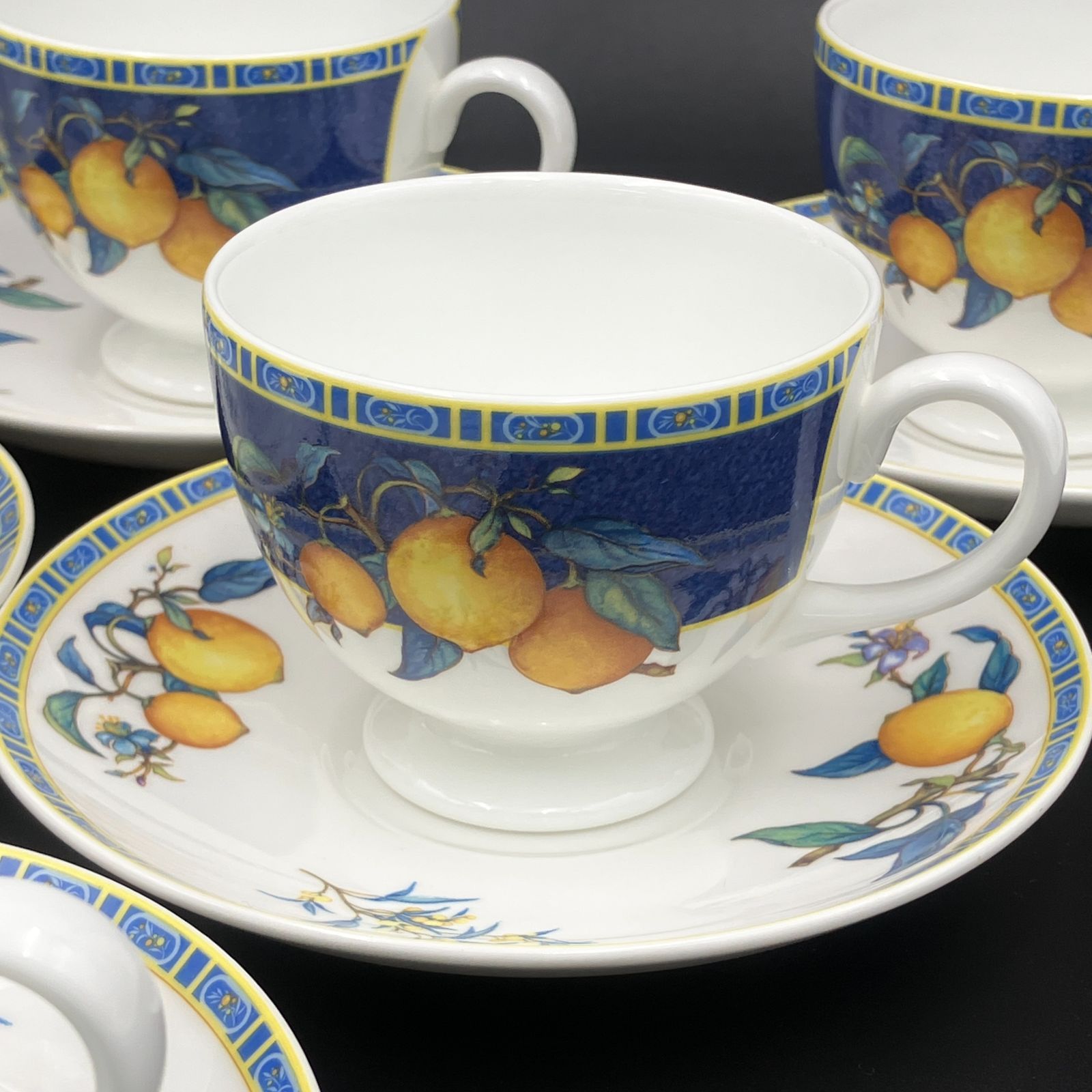 ウェッジウッド　シトロン　カップ＆ソーサー 6客セット ティーカップ コーヒー ウェッジウッド シトロン カップ＆ソーサー 6客セット ティーカップ