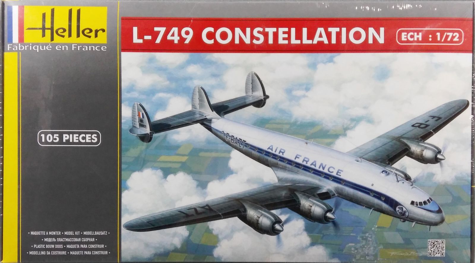 L-749 コンステレーション 1/72 エレール Amazon | グンゼ/エレール 1/72 ロッキード L749 コンステ