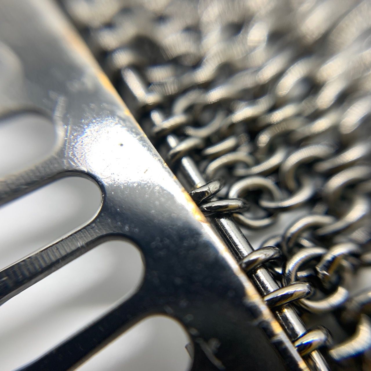 シャネル チェーン ココマーク カンザシ ヘアアクセサリー シルバー  