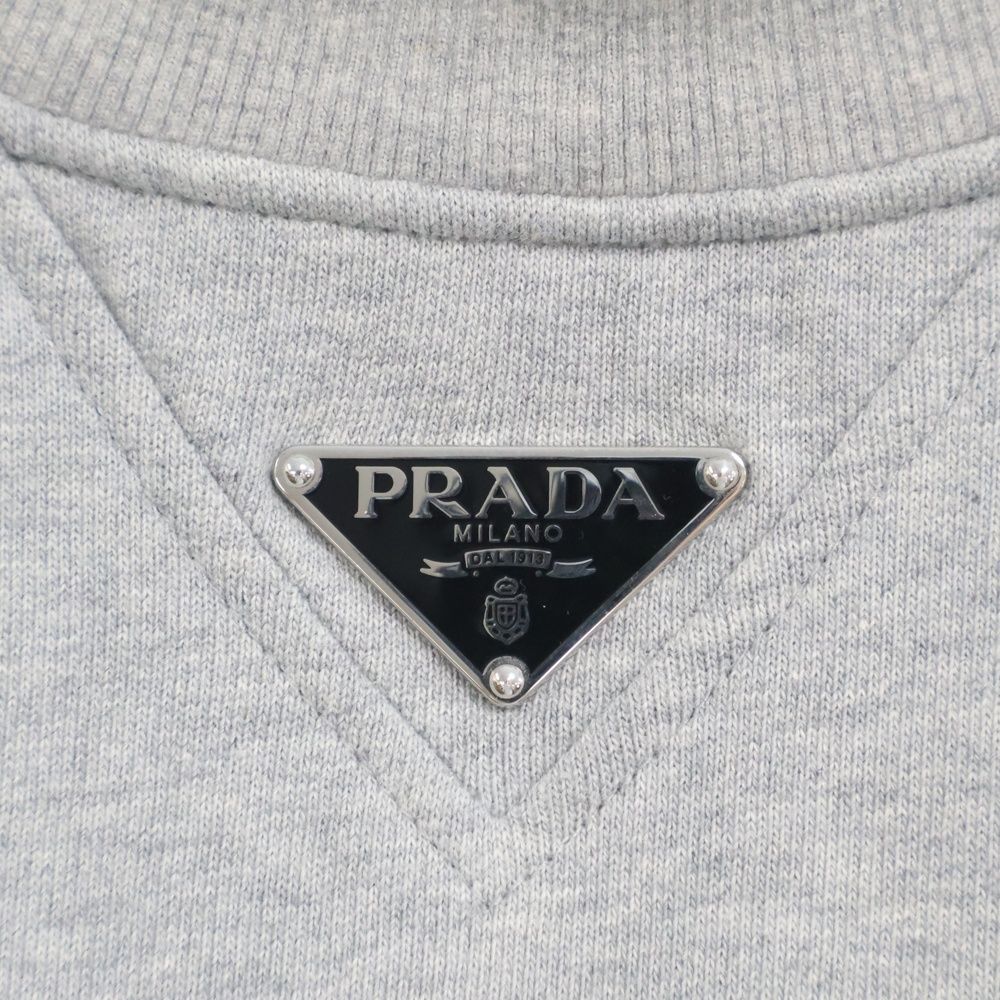 PRADA - PRADA プラダ スウェット サイズ:S トライアングルロゴ