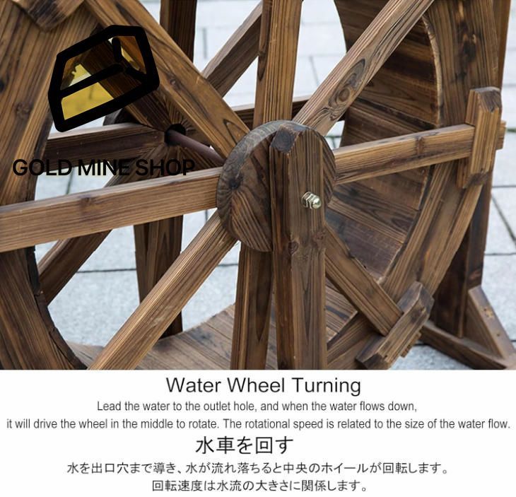 レトロ装飾 庭の装飾水景