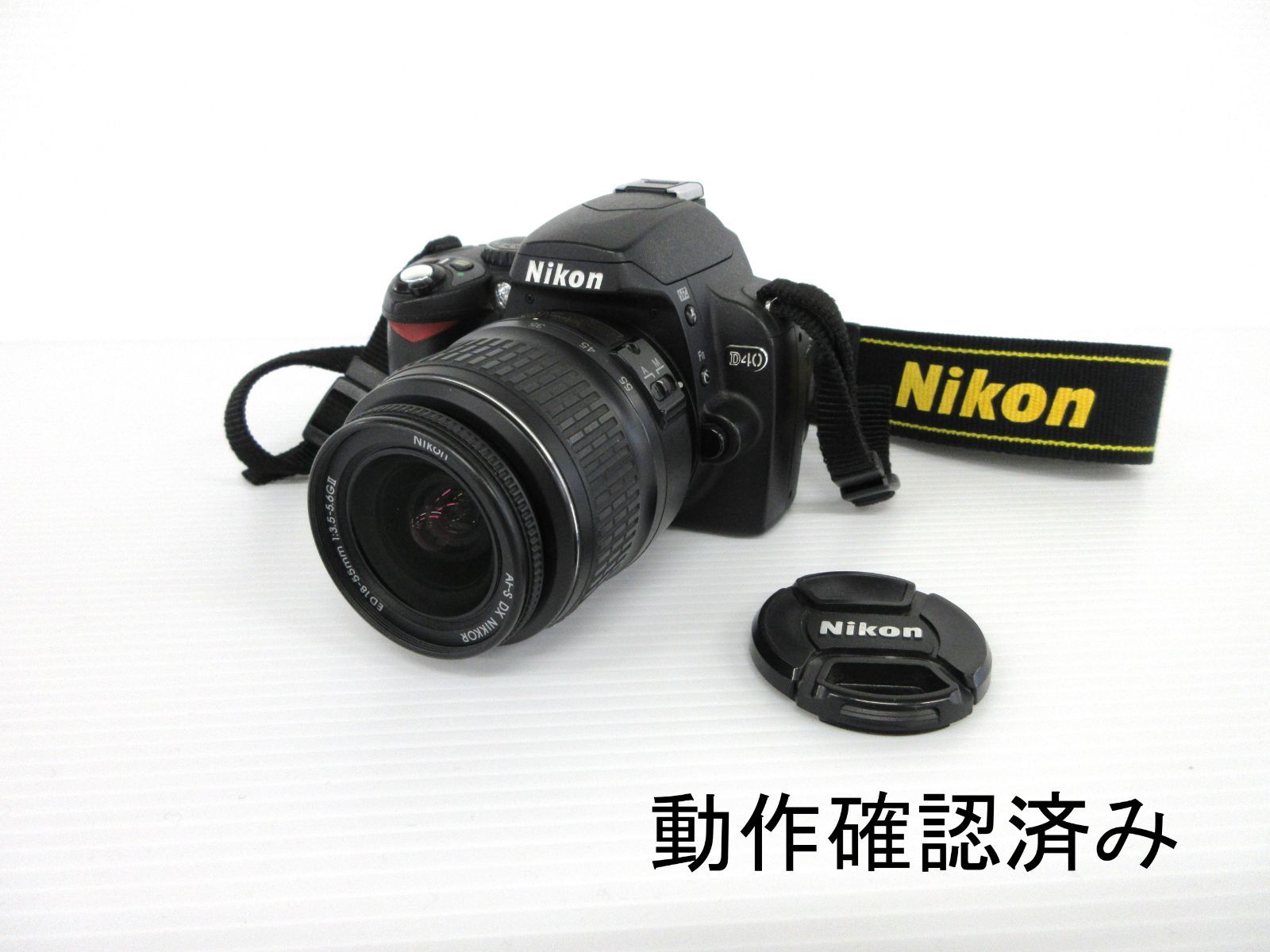 動作確認済】デジタルカメラ D40 Nikon ニコン 【公式通販】
