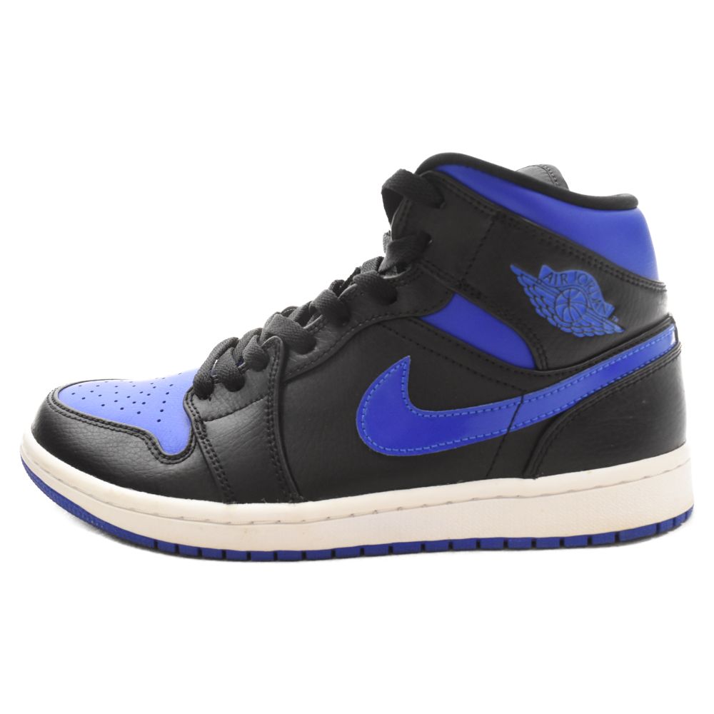 NIKE (ナイキ) AIR JORDAN 1 MID HYPER ROYAL 554724‐068 エア