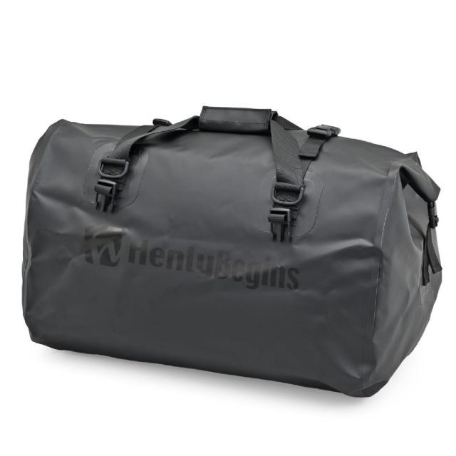 ヘンリービギンズ Henly Begins デイトナ バイク用 シートバッグ 防水 60L シート固定ベルト付属 DH-767 ブラック 41380