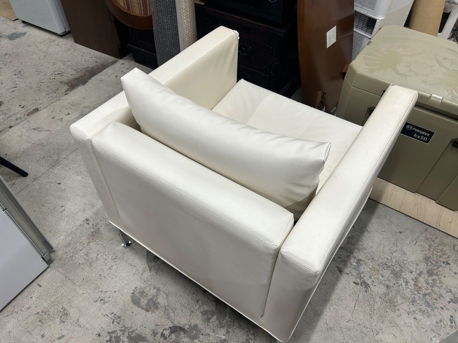 Cassina ixc. BOX small sofa 1P WHITE カッシーナ イクスシー ボックス スモール ソファ 1人掛け ホワイト NEXPOTALLINN_EU