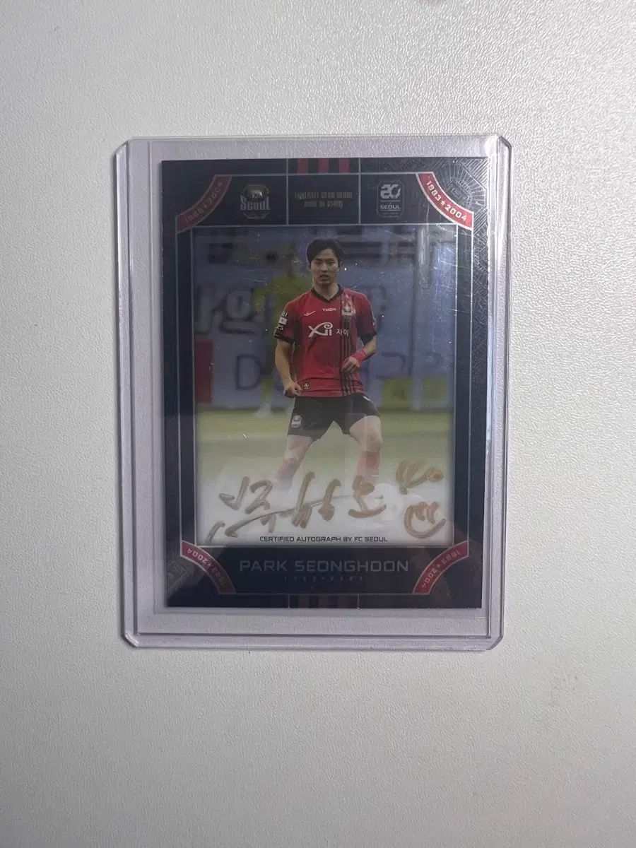 Fc SEOUL（ソウル） パク・ソンフン サイン 限定カード ( 47 ／ 50