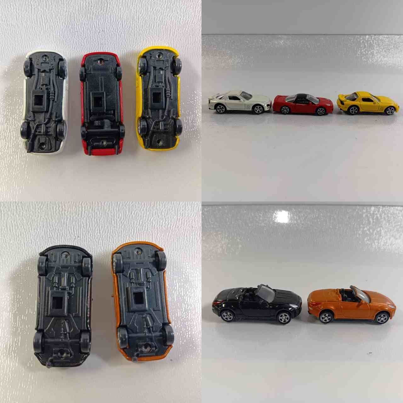ミニカー 8台セット NSX、RX-7、FAIRLADY Z、SOARER、CELSIOR