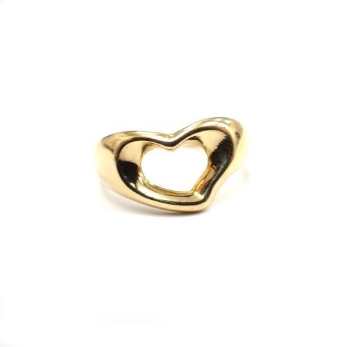 Tiffany & Co. 18K リング　エルサペレッティ　7号 TIFFANY&Co.】ティファニー フルハート 7号 リング・指輪 エルサ