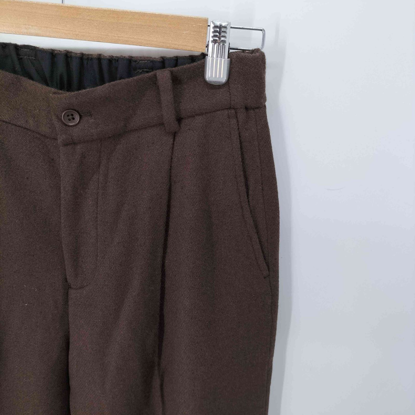 未使用品 muji labo カシミヤ混タックパンツ 未使用品 muji labo カシミヤ混タックパンツ - メルカリ