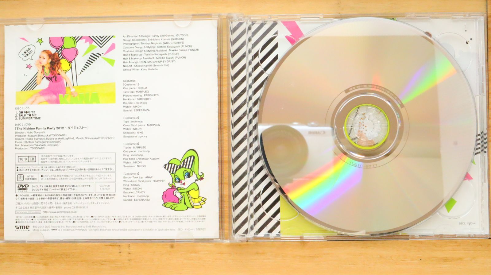 国内盤CD☆西野カナ/Kana Nishino□ GO FOR IT!!(初回生産限定盤)(DVD