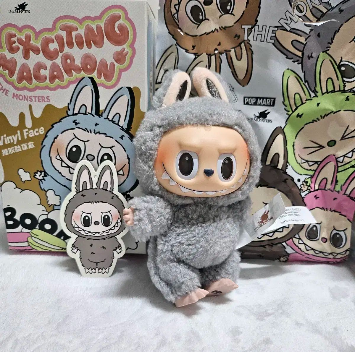 ポップマートLabubuラブブ POPMART LABUBU Have a Seat ラブブ ぬいぐるみ