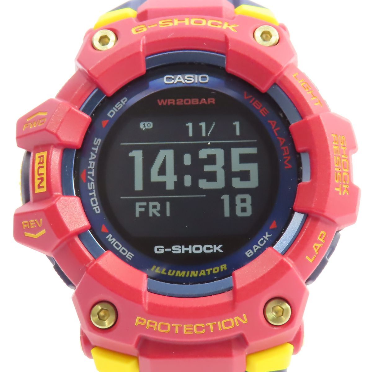 新品CASIO G-SHOCKFCバルセロナGBD-100BAR-4JR