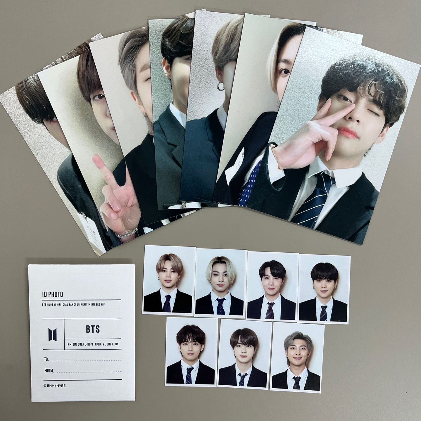 BTS ジン トレカ ARMY MEMBERSHIP フォトカード