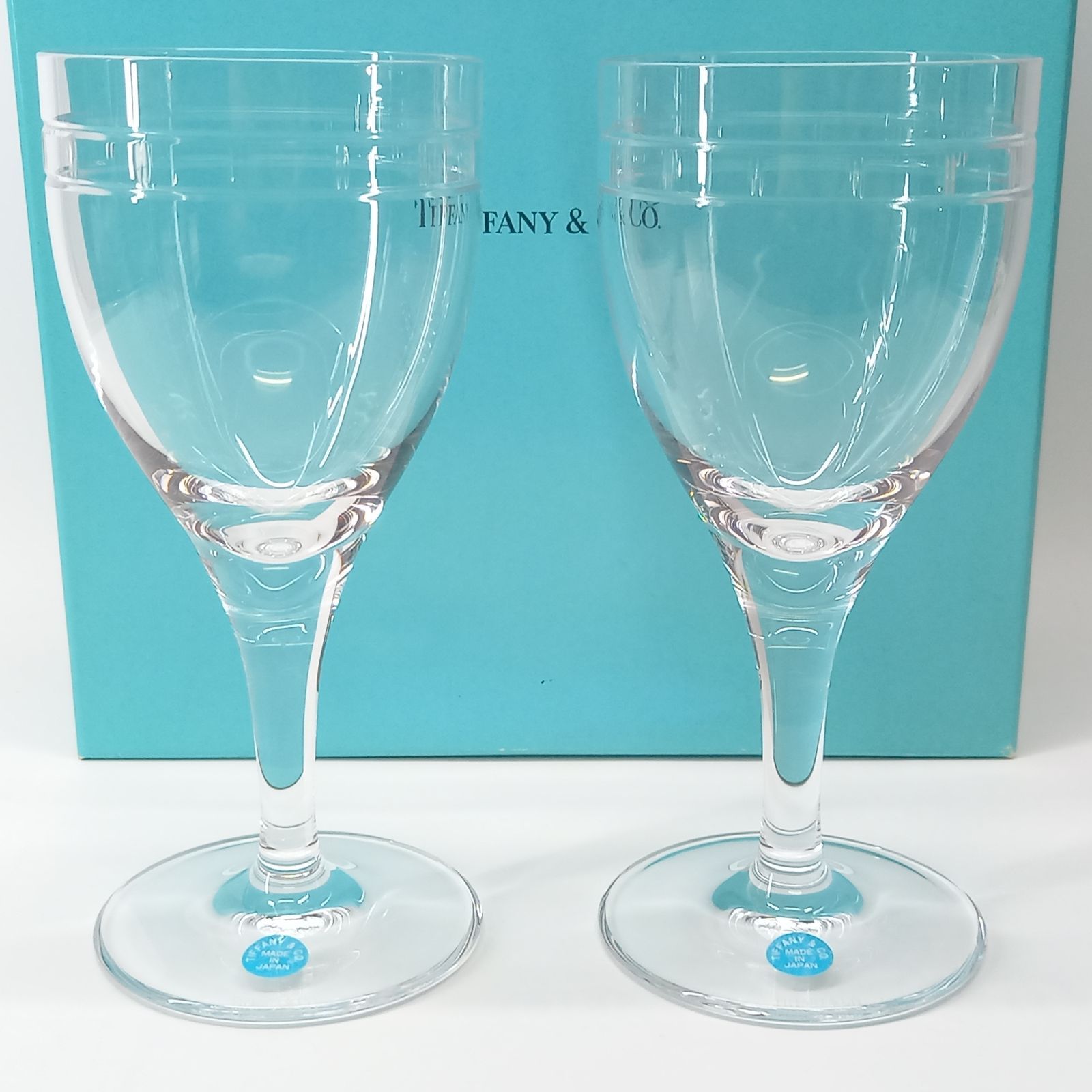 ティファニー アトラス ワイングラス ペアグラス TIFFANY &Co