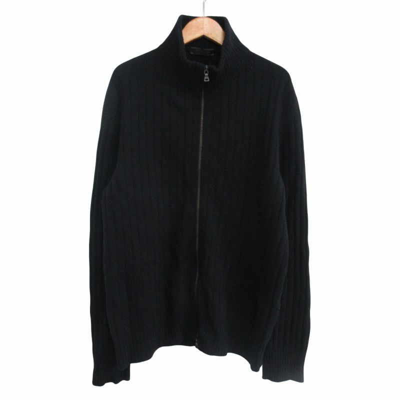 プラダ PRADA 00s Archive W-Zip Drivers Knit ウールカシミヤ