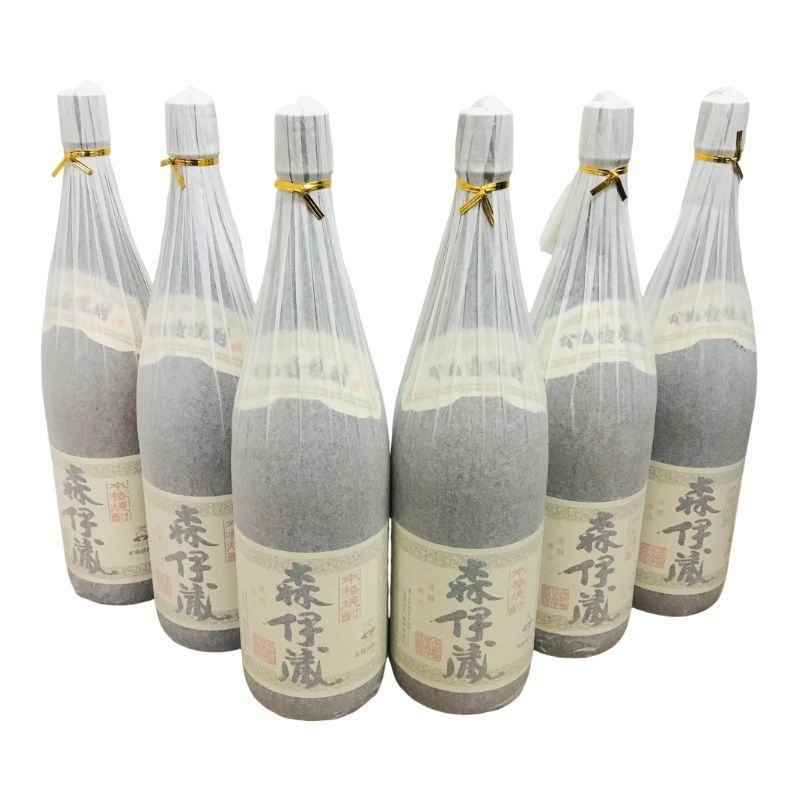 森伊蔵6本セット 本格薩摩かめ壺芋焼酎 森伊蔵酒造 森伊蔵 1800ml 25度 芋焼酎 鹿児島 【新品/未開栓品】 22405K1406