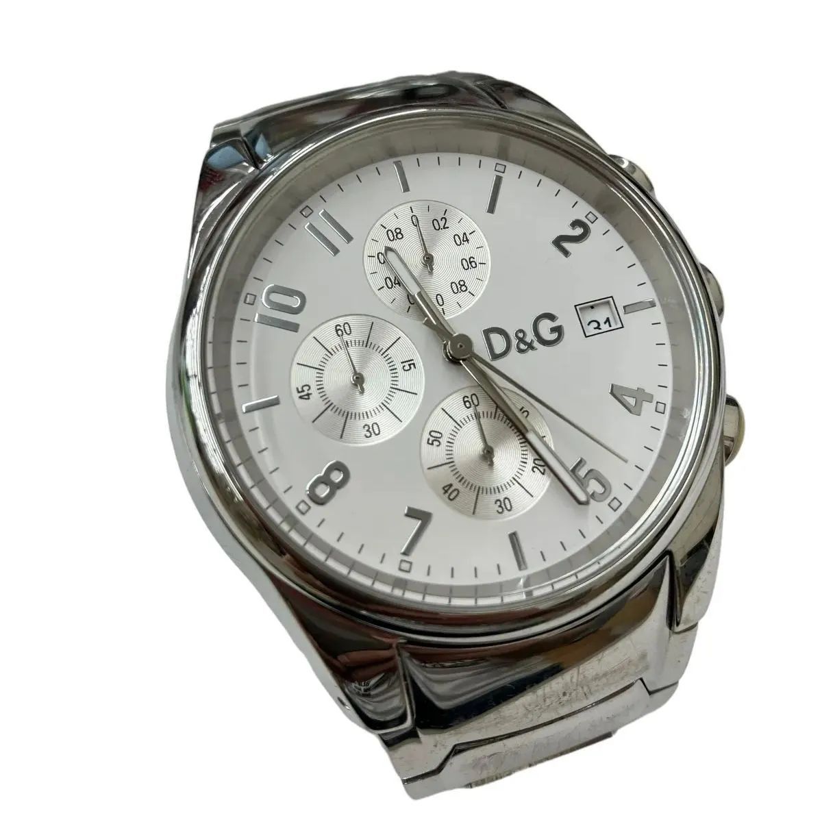 186000 D&G TIME ドルチェ＆ガッバーナ クロノグラフ腕時計