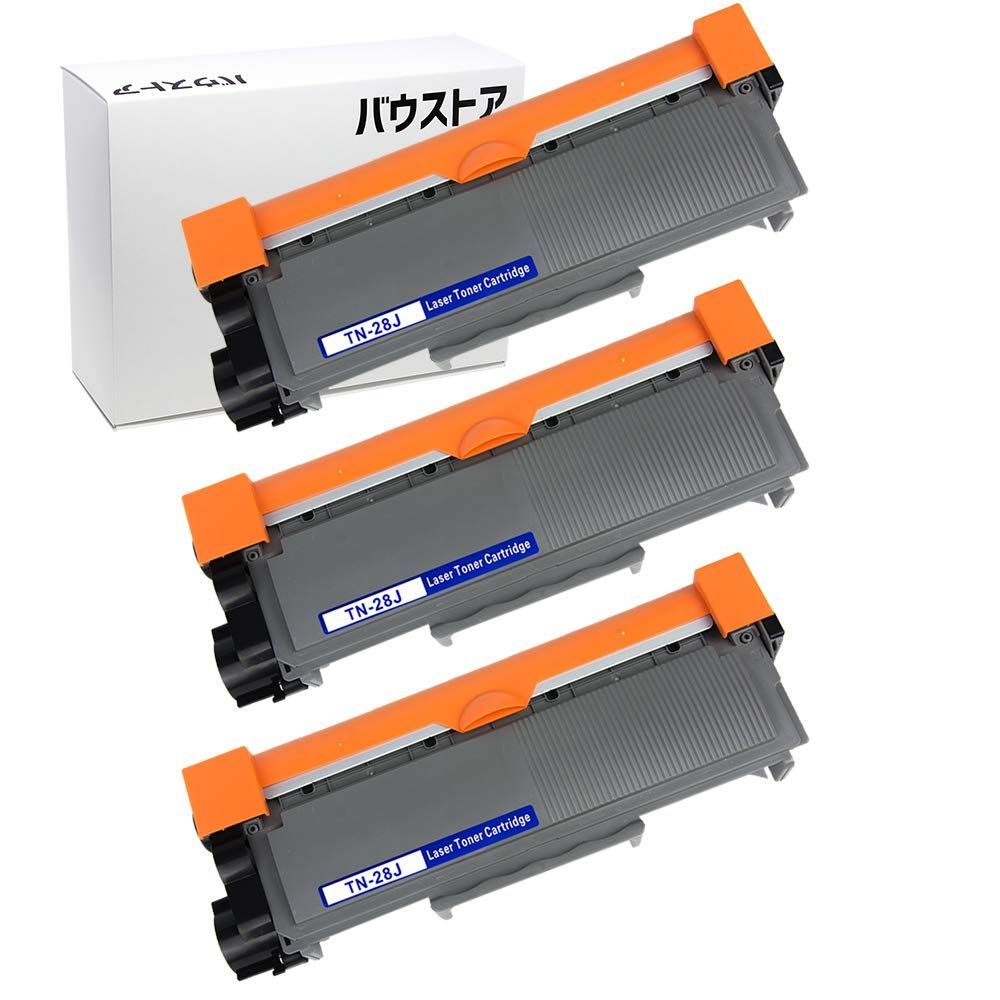 バウストア ブラザー brother TN-28J 用互換トナーカートリッジ ブラック 3個