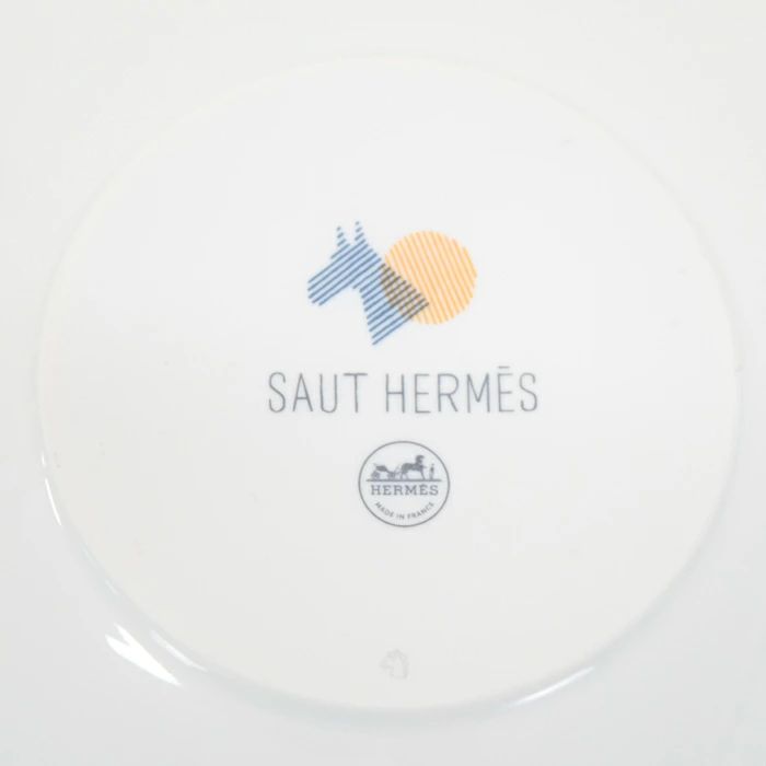 エルメス HERMES シリアルプレート ソー・エルメス ポーセリン (陶磁器 
