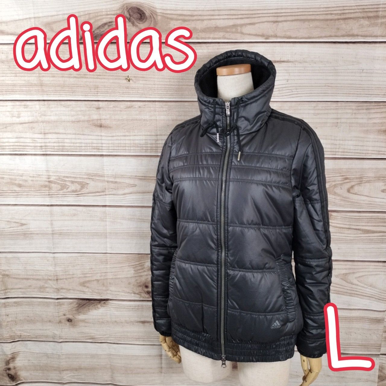 アディダス ×NIGO HOODED LEATHER JACKET ジャケット