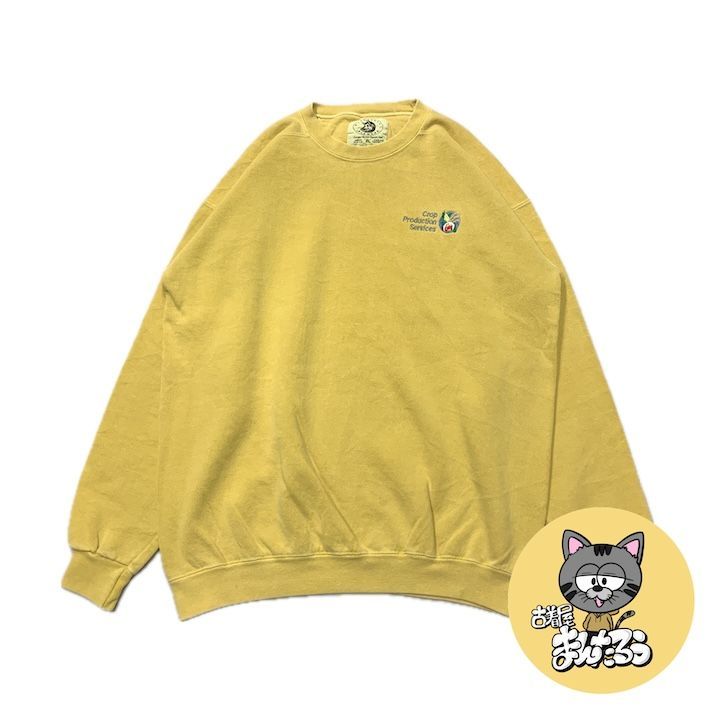 90s 古着 ノーブランド スウェット オーセンティックピグメント XL