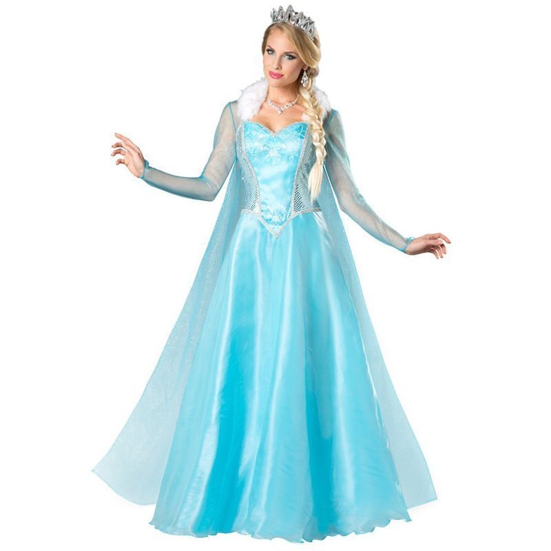 エルサ コスプレ衣装 ベルベット コスプレ 衣装 プリンセスドレス ハロウィン アナと雪の女王