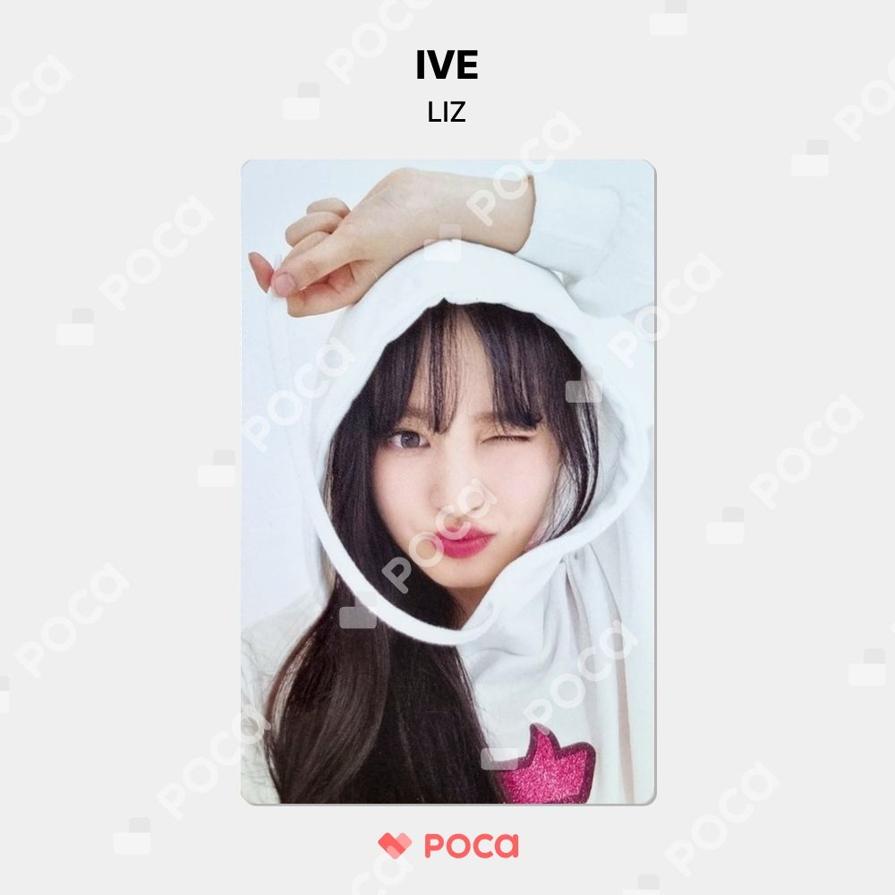 IVE IAM トレカ naver shopping live コンプリート IVE リズ トレカ I've IVE NAVER Shopping Live 公式 トレカ