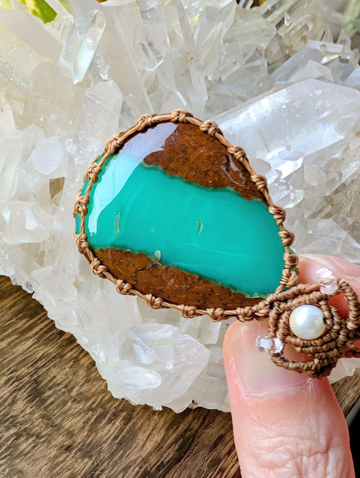 大きめ クリソプレーズ