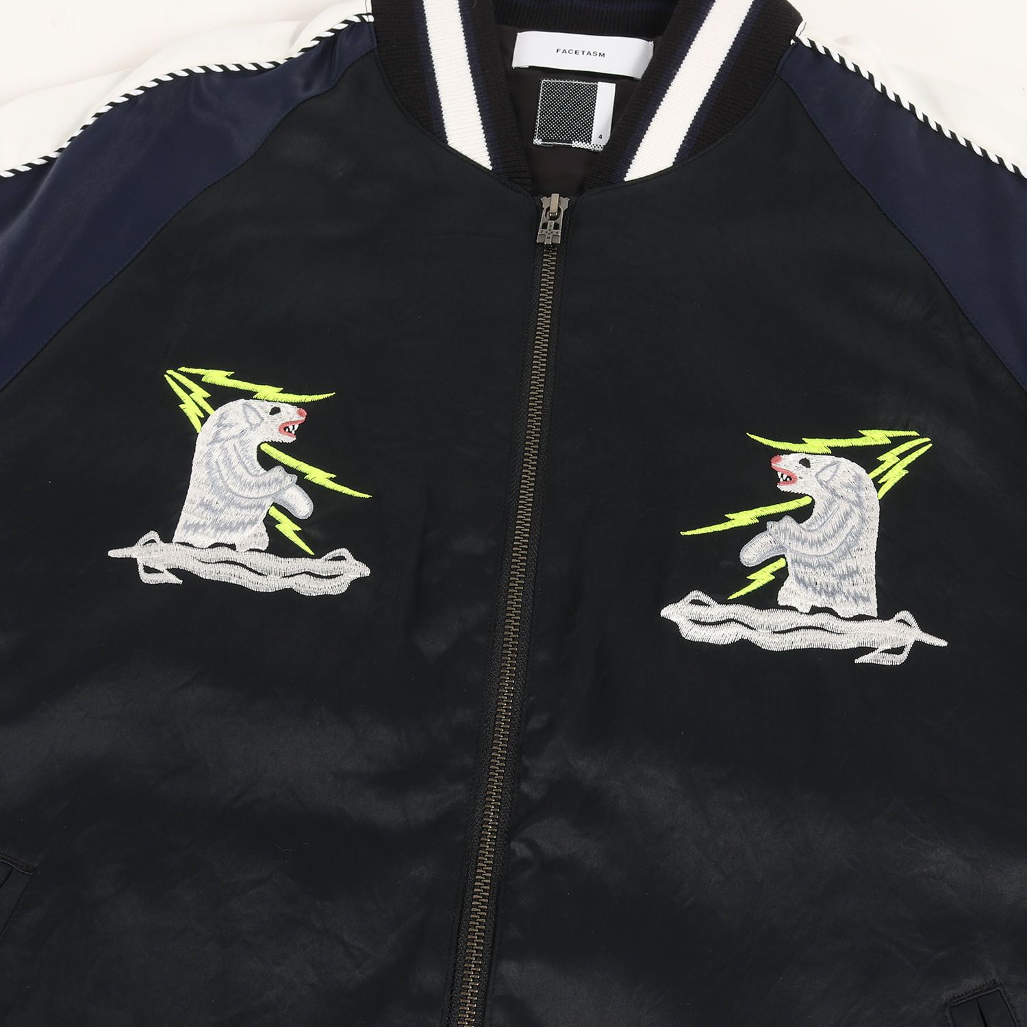 FACETASM ファセッタズム　刺繍 オーバーサイズ　パーカー facetasm ファセッタズム アラスカ オーバーサイズ STYLISE