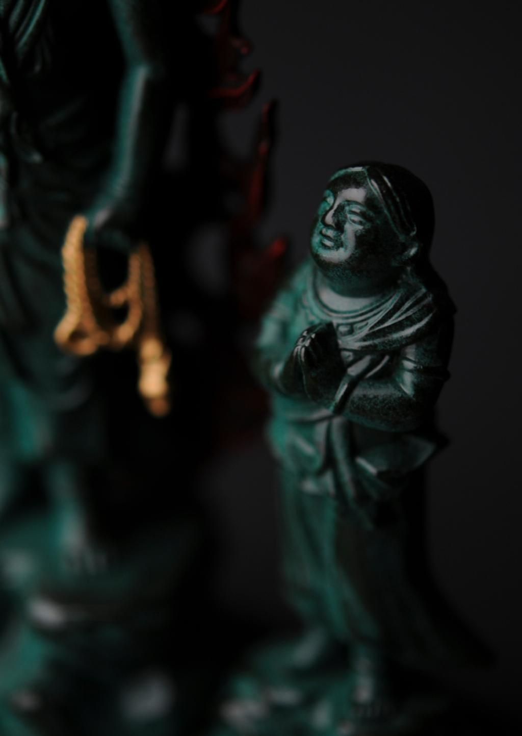 青銅彩色 高岡銅器