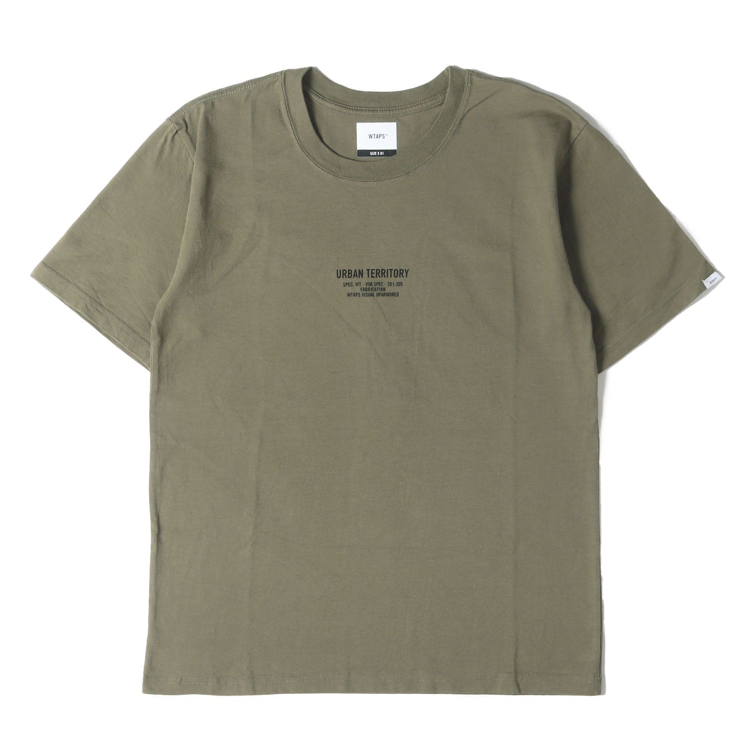 wtaps】 tシャツ size01 WTAPS 20SS VATOS L／S ボーダー 長袖Tシャツ