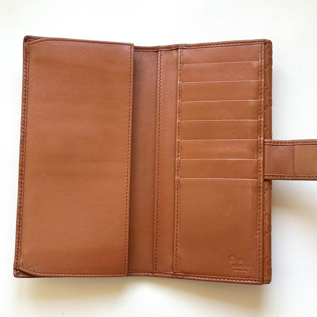 グッチ GUCCI 長財布 グッチシマ Wホック - メルカリ