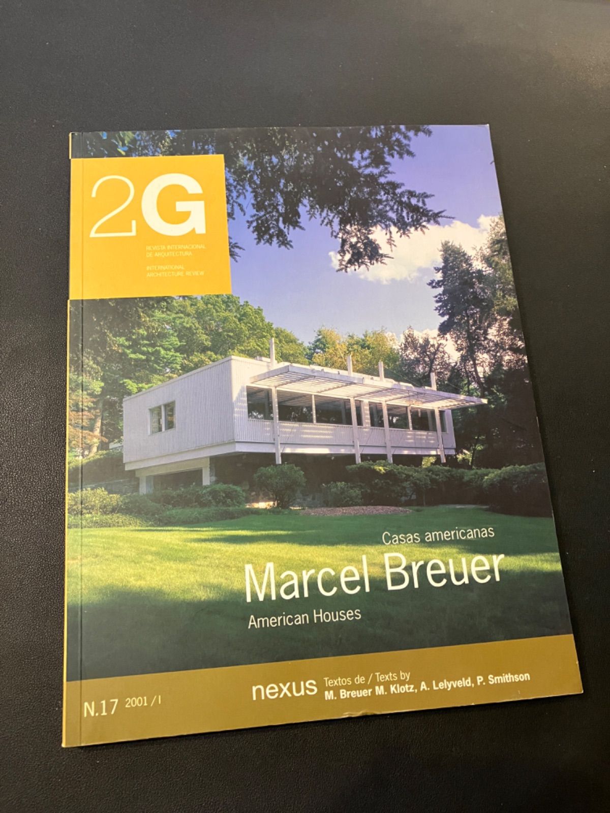 マルセル・ブロイヤー建築作品集　2g architecture Marcel Breuer