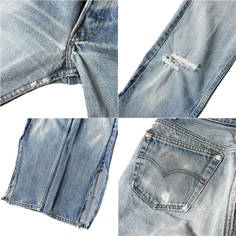 リーバイス levi's 501 USA 33×31 クラッシュ ビンテージ リーバイス levis 501 USA 33×31 クラッシュ ビンテージ