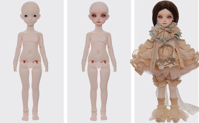 AX928 BJD 1/6 ドール本体 canary 球体関節人形 ハンドメイド 【公式通販】