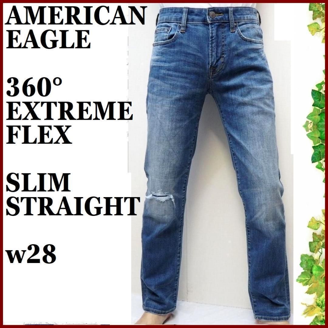 American Eagle スリム ストレート ジーンズ ⑤ アメリカンイーグル 