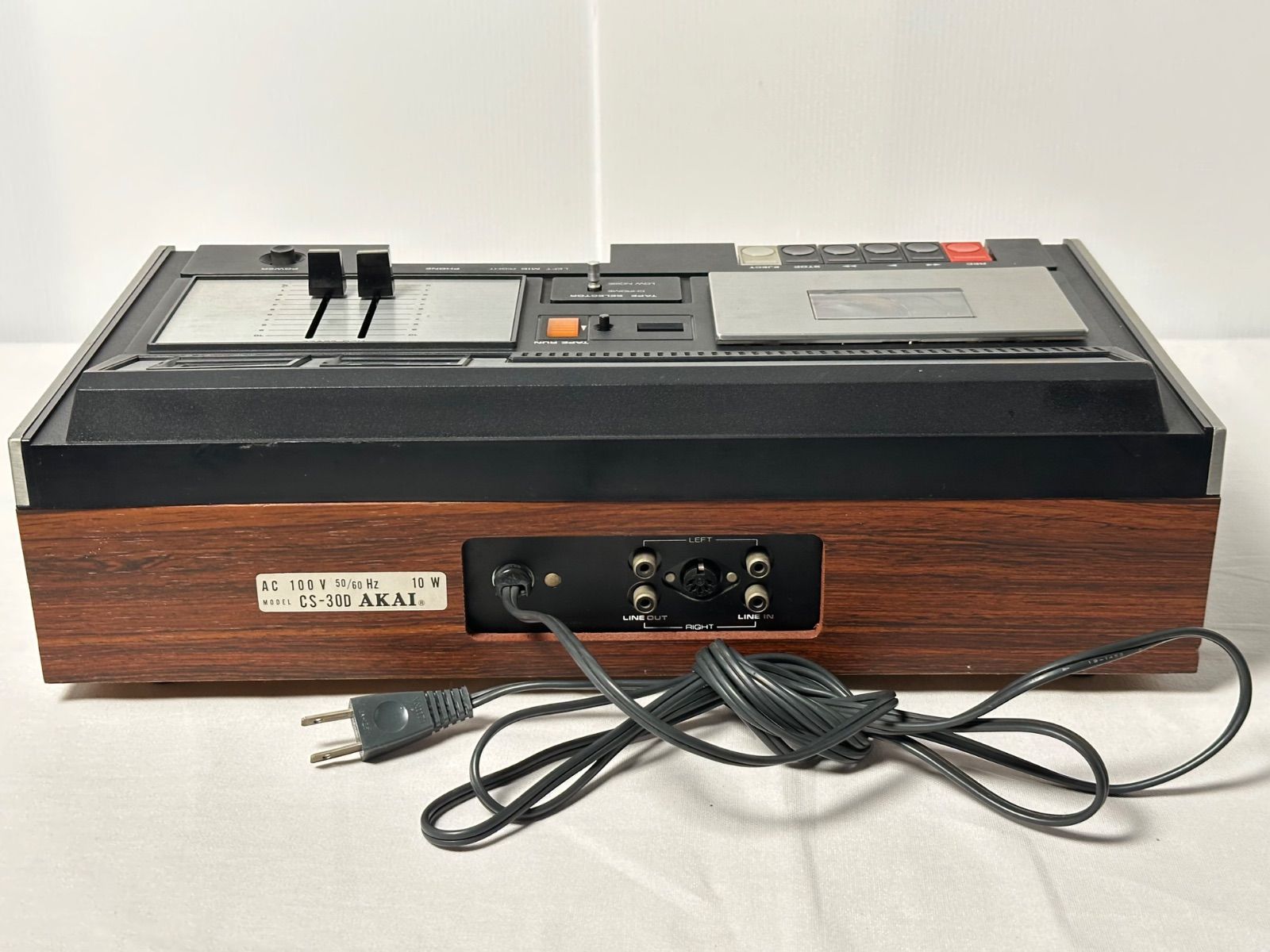  AKAI カセットデッキ CS 30 D その他 プレーヤー