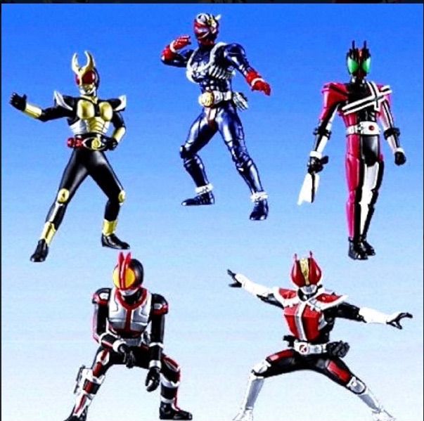 ガシャポン アクションポーズ 平成ライダーセレクション 前編 全5種セット カプトイ メルカリ