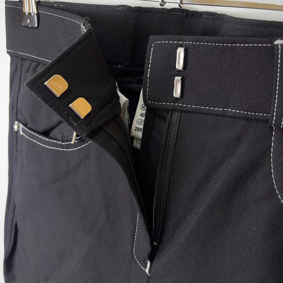 【中古・未使用品】HORKA ホルカ Kingston Breeches キュロット 44 ブラック レディース 乗馬 馬術 未使用】HORKA ホルカ Kingston Breeches キュロット 44
