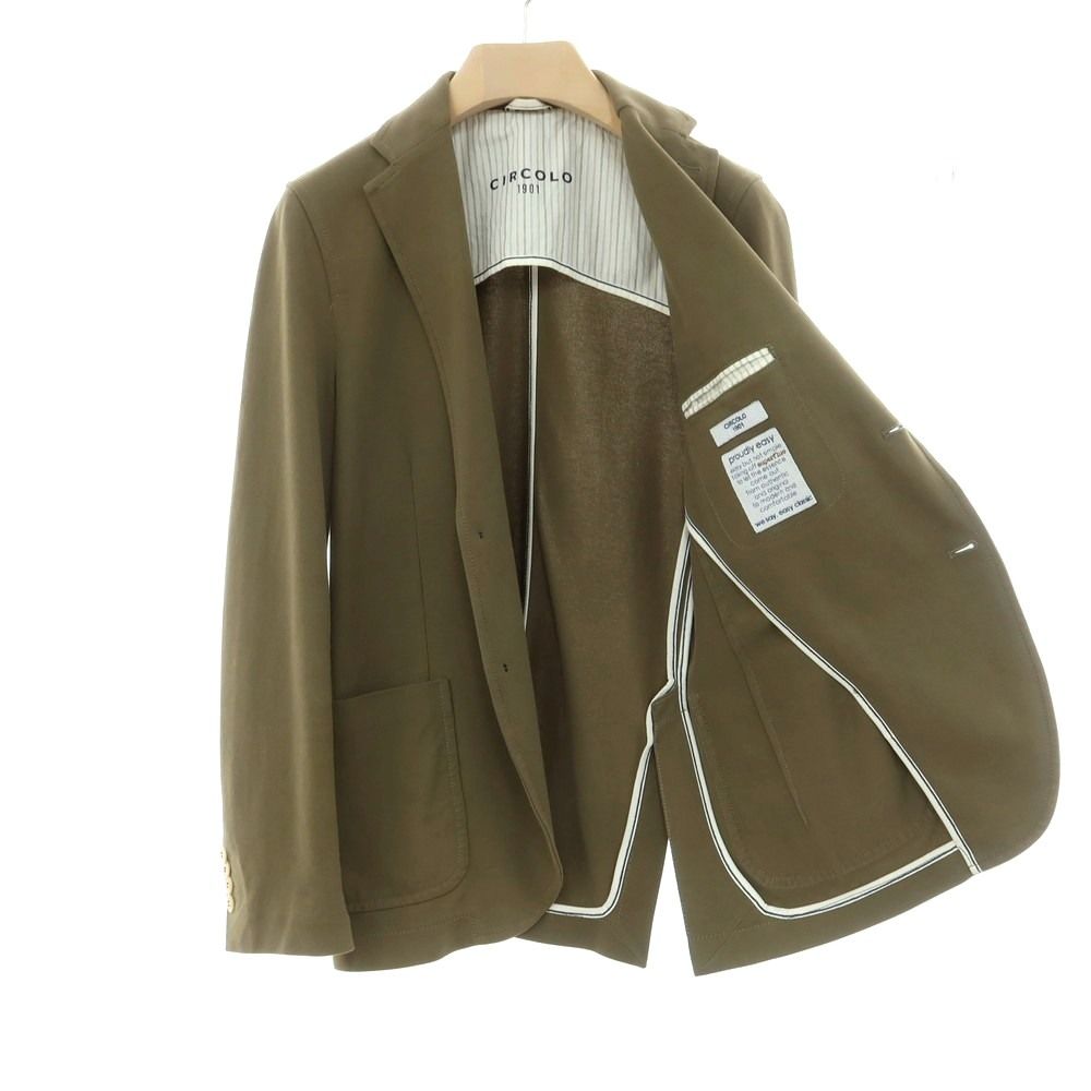 2024 【】チルコロ1901 CIRCOLO 1901 コットンジャージー セットアップ