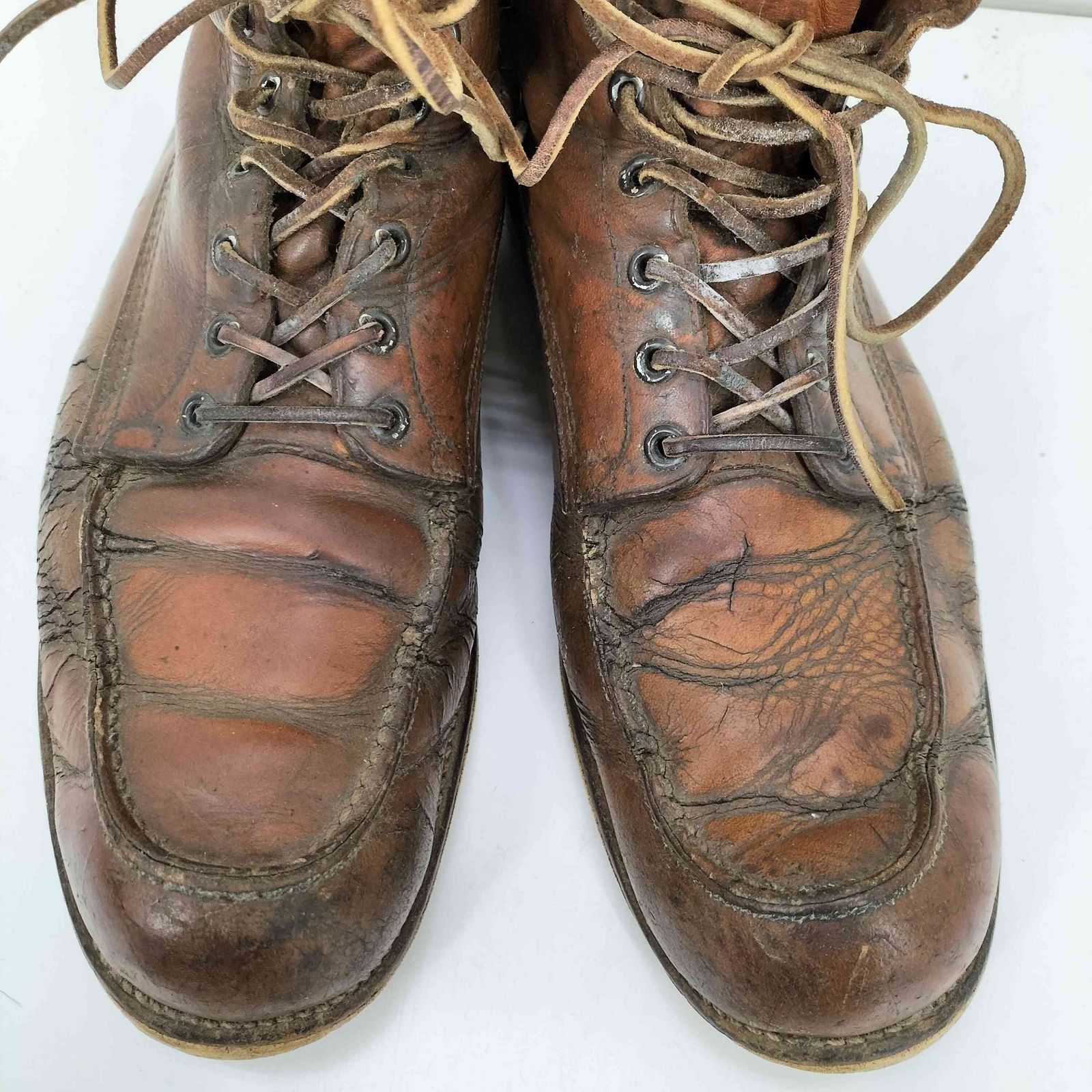 Red Wing Boot 1960年ヴィンテージ　レッドウィング　白四角犬タグ レッドウィング RED WING 60-70S 白 四角犬タグ 生産国表記なし