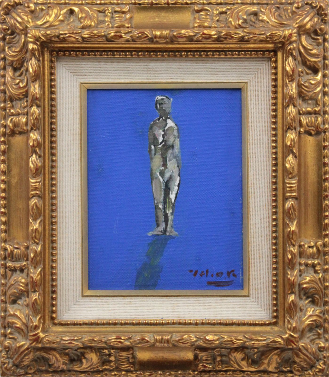 亀山良雄『人物』油彩画【真作保証】 絵画 亀山良雄『人物』油彩画【真作保証】 絵画 - メルカリ