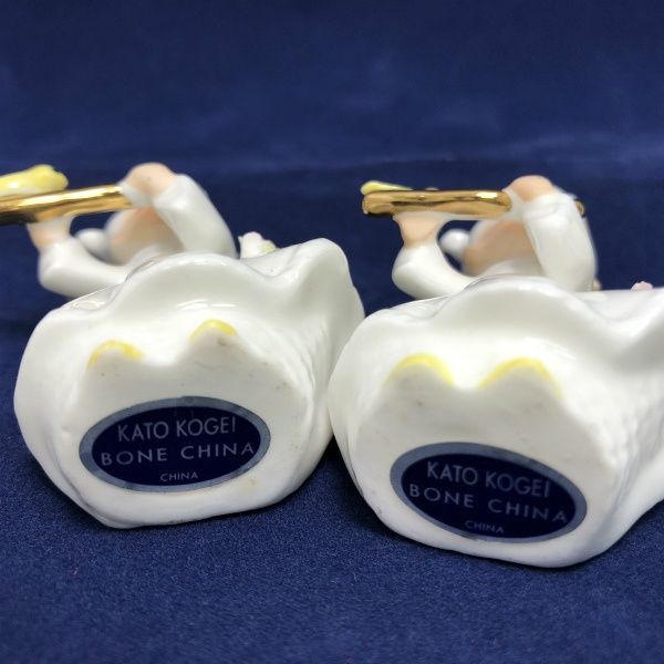 加藤工芸 KATO KOGEI フィギュリン 陶器 人形 トラピスチヌ天使 7体