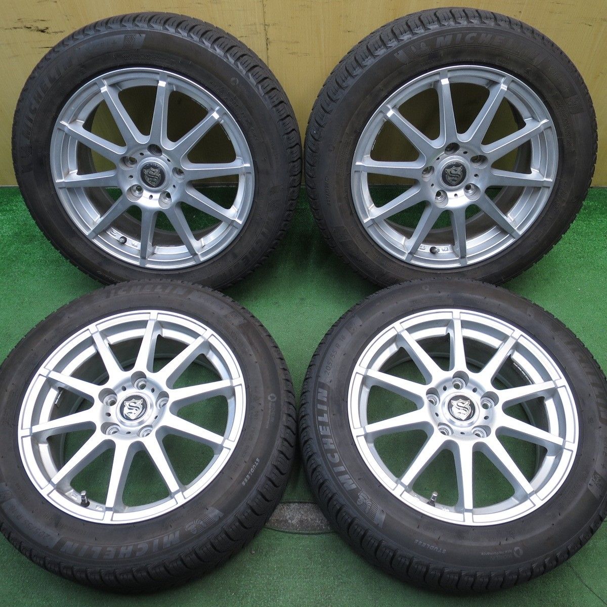 【2/4枚目】ミシュラン X-ICE 3+ 205/55R16 ホイール付1本 205/55R16 スタッドレス ミシュランX-ICE3＋ ホイールセット 【公式通販】