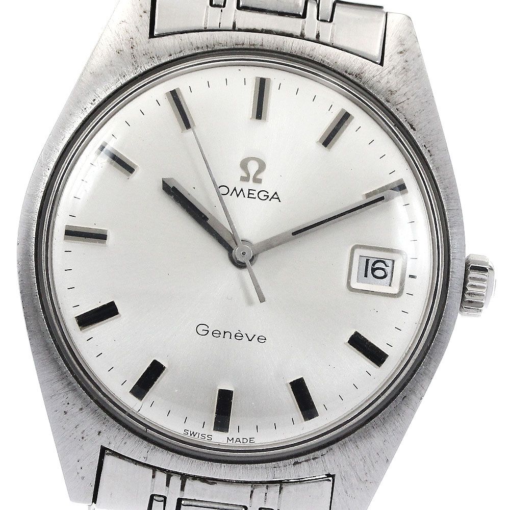 オメガ OMEGA 136.041 ジュネーブ デイト Cal.613 手巻き メンズ_883317