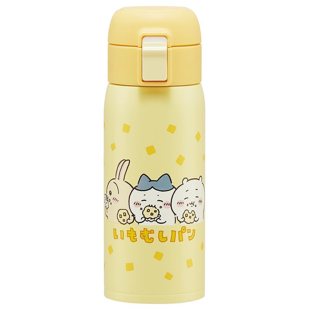 Color ワンプッシュ350_Size 350 ml スケーター Skater マグボトル 350ml 保温 保冷 ステンレス 水筒 ちいかわ ワンタッチオープン STOT3-A